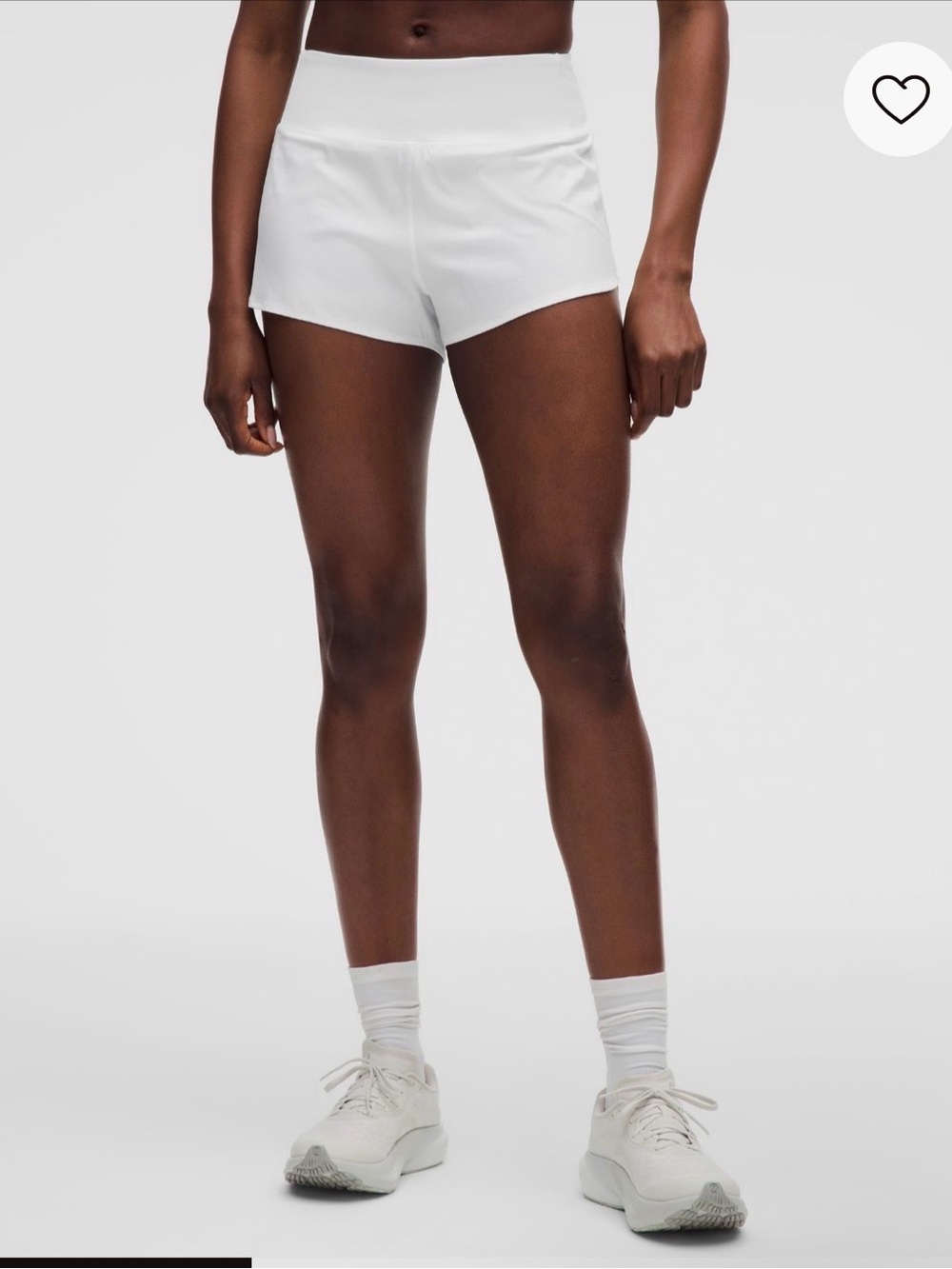 Lululemon speed up high rise shorts